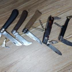 Lot de couteaux pliants collectors