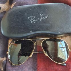 Chasse p&ecirc;che randonn&eacute;e RAY BAN OUTDOORS  Gold +ETUI rigide  lunettes adultes tr&egrave;s bel exemplaire