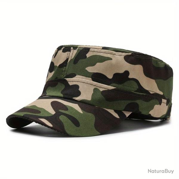 Casquette Militaire Camouflage For�t Unisexe Sport Outdoor