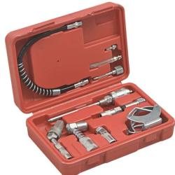 Kit accessoires lubrification fer 11 pi&egrave;ces adaptateurs extensions