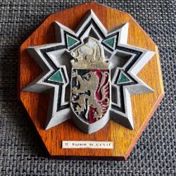Ancien blason du 3eme r&eacute;giment du g&eacute;nie de Charleville M&eacute;zi&egrave;res , 3 eme g&eacute;nie, 3 eme RG.