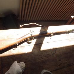 carabine poudre noire gendarmerie ? cavalerie ? mousqueton ? s 1861 mono mat imperiale st etienne