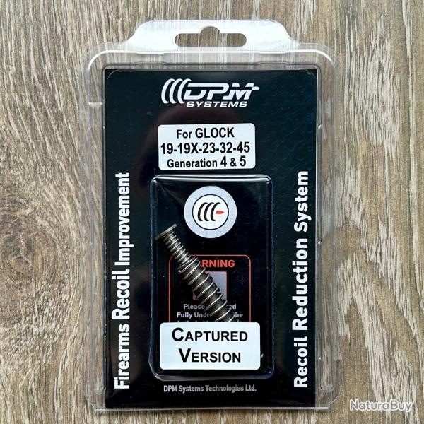 DPM Systems Technologies - Ressort R�cup�rateur Captur� pour Glock 19/45 Gen 4&5 - R�f. : DPM19G4CAP