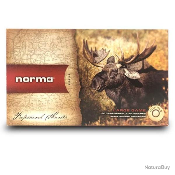 Munitions NORMA calibre 9.3x74R Oryx 285gr - 18.5g x20