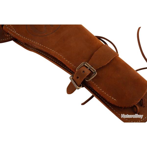 Ceinturon Confederation State - 110 cm - Marquage CS + holster. Ceinturon Confederation state 110cm 