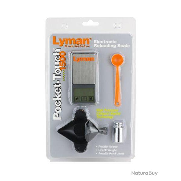Balance Electronique Lyman Pocket-Touch 1500 POCKET TOUCH SCALE KIT 1500 #7750725