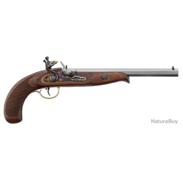 Pistolet Pedersoli Continental target � Silex Cal. 45 - ray�