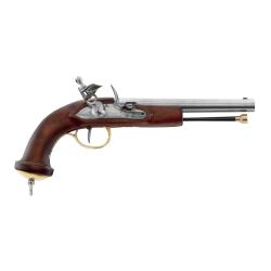 Pack Davide Pedersoli Mamelouk Cal.54 KIT PISTOLET MAMELOUK A SILEX CAL 54 + 100 BALLES/CALEPINS + M