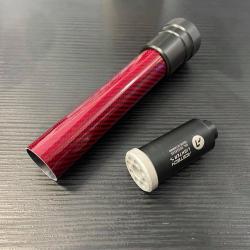 Monk Custom CANNON carbone pour M4 Airsoft Orange 7"