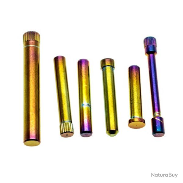 Pi�ces d�tach�es airsoft - Set de goupille m�tal AAP-01 GBB COWCOW Or