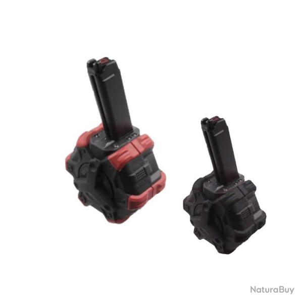 Chargeur Gaz Adaptative Drum pour s�rie VX 350 billes Rouge