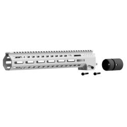 Garde-main V-Rail 13'' avec &Eacute;crou de Canon pour VMP-2M - Vorsk (Noir / Gris / Tan) Gris