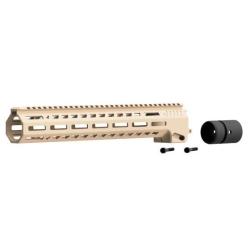 Garde-main V-Rail 13'' avec &Eacute;crou de Canon pour VMP-2M - Vorsk (Noir / Gris / Tan) Noir