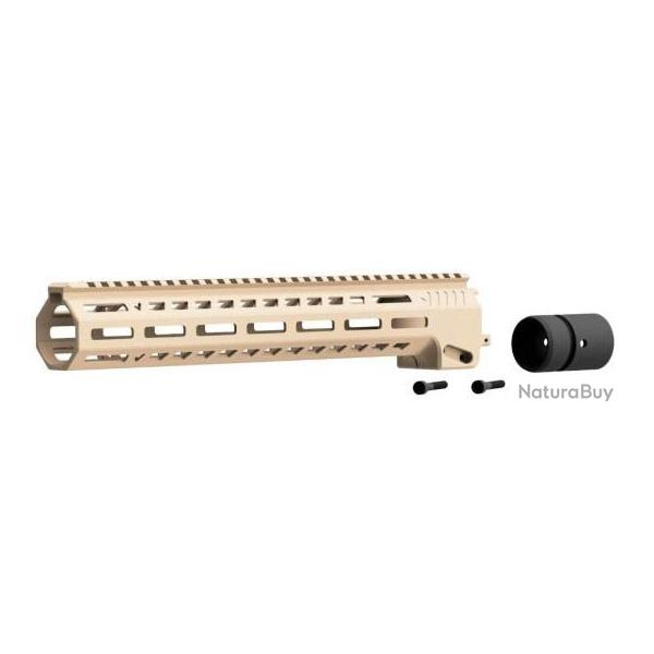 Garde-main V-Rail 13'' avec �crou de Canon pour VMP-2M - Vorsk (Noir / Gris / Tan) Noir