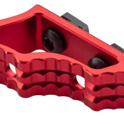 Angle Grip Aluminium CNC M-LOK / Keymod Rouge