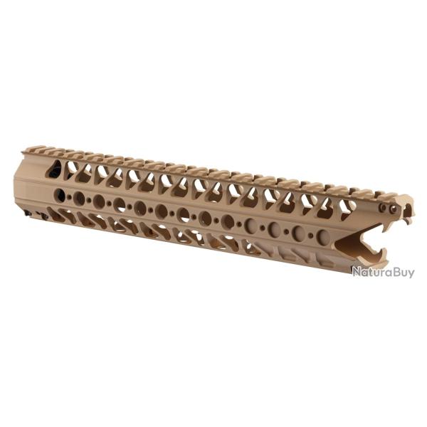 Garde main Picatinny Lova Style pour AEG ou GBBR GBBR 16,2' noir canon externe