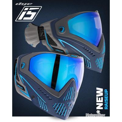 Annonce billes paintball : Masque DYE I5 I5 SHADES GRIS/BLANC/NOIR
