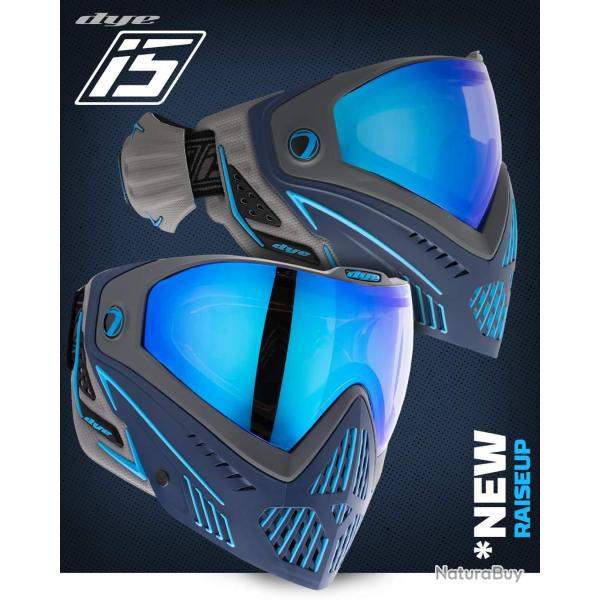 Masque DYE I5 I5 RAISEUP BLEU/GRIS/TURQUOISE