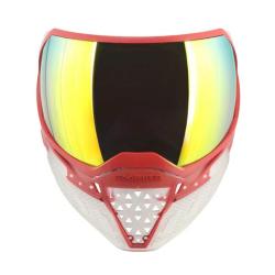 Masque EVS Crystal SE Clear/Red avec lentille Fire Mirror