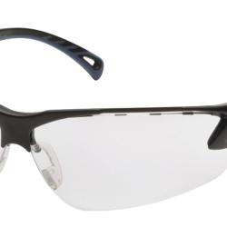 Lunettes de protection translucide et Noire Noir avec verres clairs