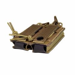 Poche porte-chargeurs double pour pistolet Dagger MK1 Laser - Corso Tactical Noir