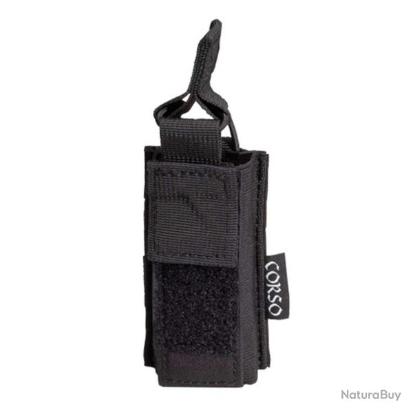 Poche porte-chargeur simple pour pistolet Dagger MK2 MOLLE - Corso Tactical Multicam