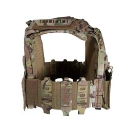 Gilet tactique porte-plaques Drake MK4 - Corso Tactical Multicam noir
