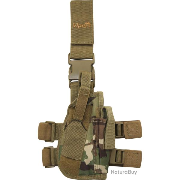 Holster de cuisse r�glable Viper Noir