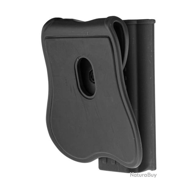 Holster rigide Quick Release pour pistolet type Glock 17 Gaucher TAN