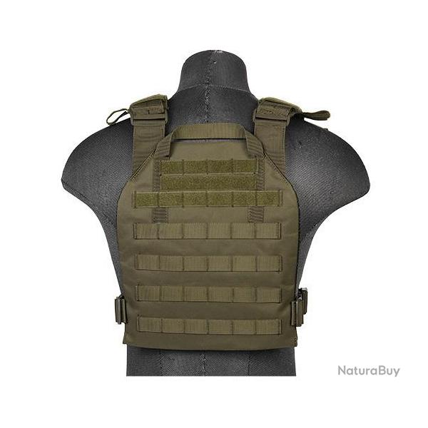 Gilet l�ger Plate carrier noir 1000D Noir