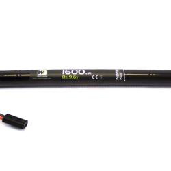 Batterie mini b&acirc;ton 9,6 v / 1600 mah NiMh type AK np