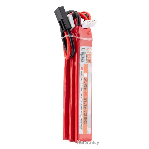 3 sticks batterie Lipo 3S 11.1V 1000mAh 25C 3 sticks - 1000mAh 25C - T-Dean