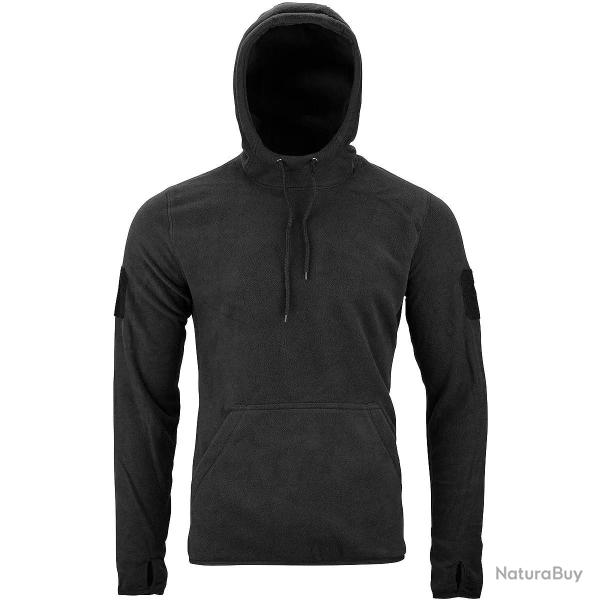 Sweat en polaire noir avec capuche Viper Tactical