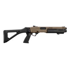 R&eacute;plique fusil &agrave; pompe FABARM STF12 initial TAN Gaz