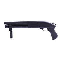 R&eacute;plique Fusil &agrave; Pompe M870 Golden Eagle &agrave; Gaz Noir