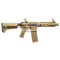 R&eacute;plique AEG LT-15 GEN2 Tan NSR AEG LT-15 PDW STOCK POLYMER SILENCIEUX 1J BITON - NSR