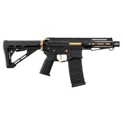 R&eacute;plique R15 mod 1 Zion Arms noire et or garde main court