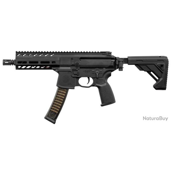 R�plique airsoft AEG Sig Sauer MPX noire R�plique MPX noire AEG