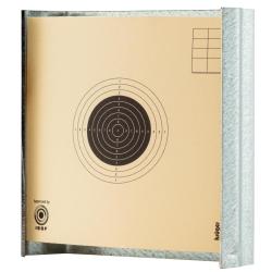 Porte-cible 10 x 10cm Shoot Again plat PORTE CIBLE PLAT TOLE GALVA 4.5MM / CARTON 10 X 10*****AP***