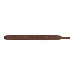 Cartouchi&egrave;re daim velours marron &agrave; tubes - Country Sellerie 20 tubes Cal.20
