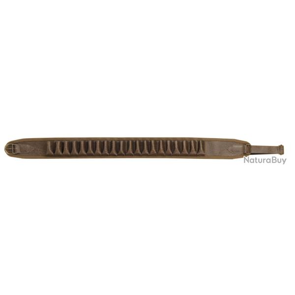 Cartouchi�re vinyle aspect cuir marron - Country Sellerie Cartouchi�re Cal.20