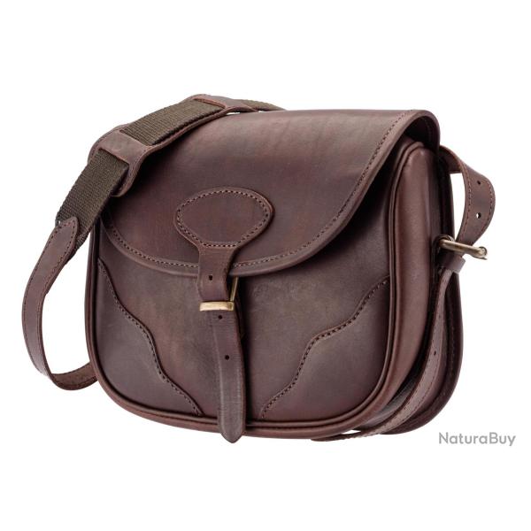 Sac � cartouches en cuir pleine fleur SAC CARTOUCHES (x100)-POCHE PERMIS-CUIR PLEINE FLEUR-BRETELLE 