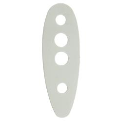Intercalaires en plastique blanc 1,2 mm &eacute;paisseur 1,2 mm