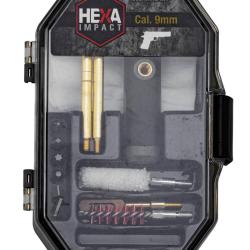 Kit de nettoyage HEXA IMPACT pour armes Cal .22