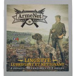 Armenet Lingettes lubrifiant et nettoyant petit mod&egrave;le ARMENET LINGETTES PETIT MODELE