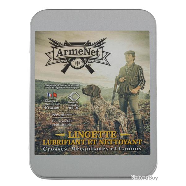 Armenet Lingettes lubrifiant et nettoyant petit mod�le ARMENET LINGETTES PETIT MODELE
