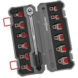 Kit pour AR15 REAL AVID MASTER-FIT Clef dynamom&eacute;trique + 12 pi&egrave;ces Kit AR15 avec cl&eacute; dynamom&eacute;trique