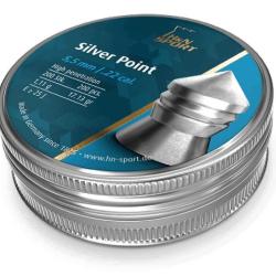 Plombs Silver Point H&N SPORT 4,5 mm / 5,5 mm 4,5 mm - Bo&icirc;te de 400