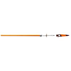 Epieu de battue HOURVARI le traqueur manche orange Epieu &agrave; hampe orange