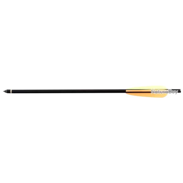 Traits d'arbal�tes Ek Archery en Alu ou Carbone Lot de 5 Traits Blade 20'' - Aluminium